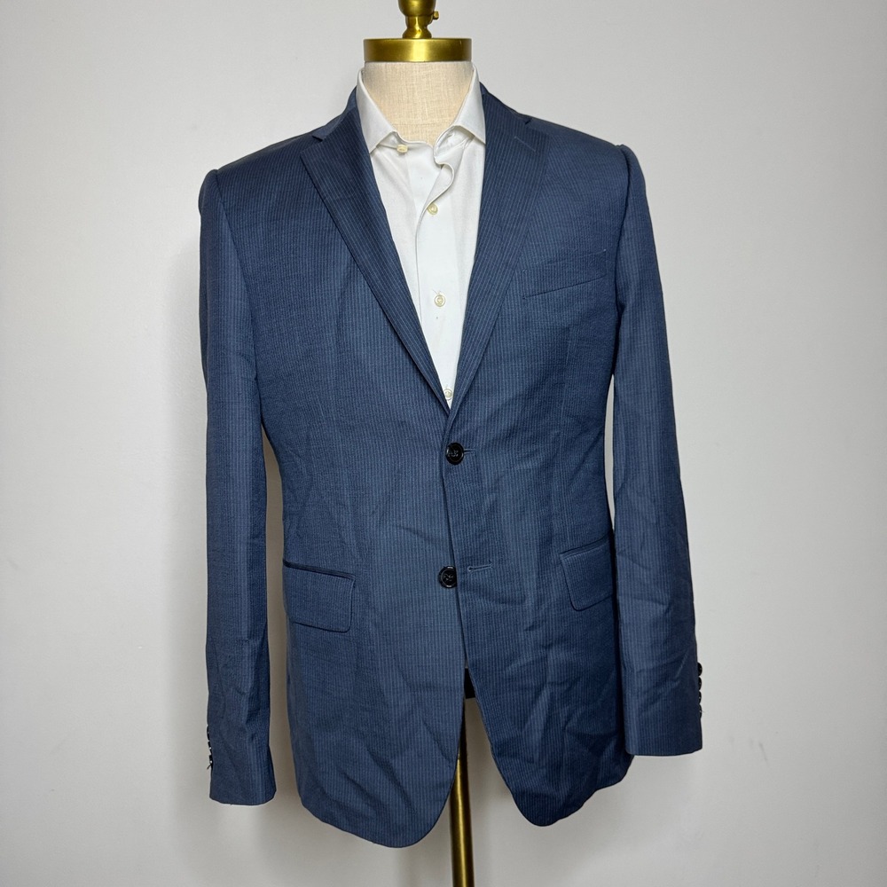 Ermenegildo Zegna RED Saks Fifth Avenue Wool Blazer 40R Trim‎ Fit